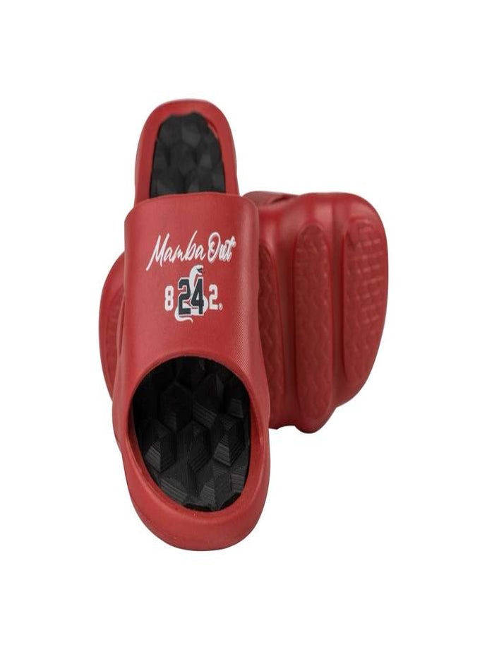 Ultra-Comfort Cushioned Slides - Red