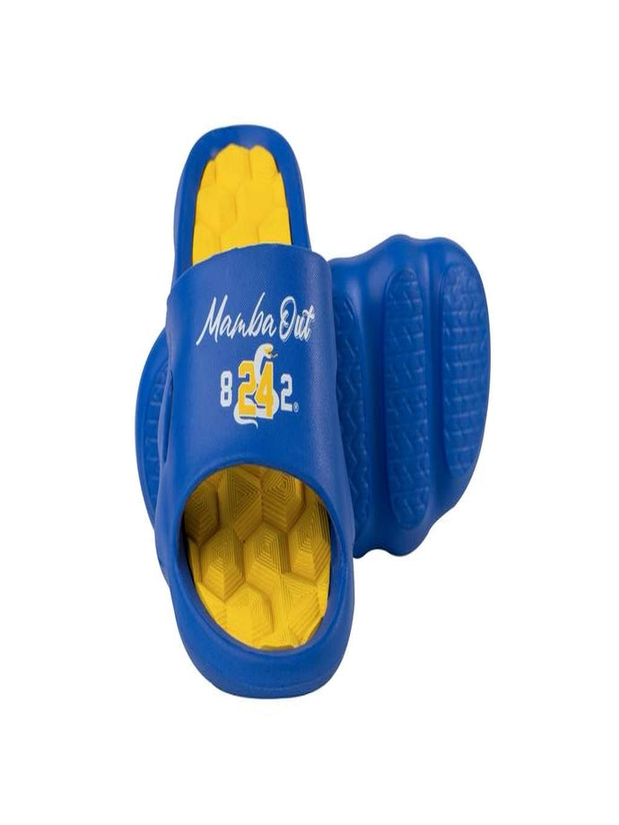 Ultra Comfort Cushioned Slides - Blue