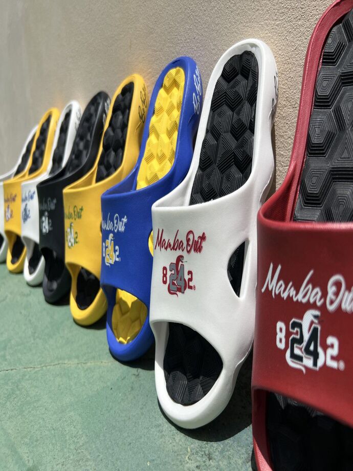 Ultra-Comfort Cushioned Slides - White/Pink